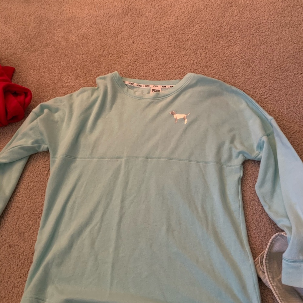 Light blue sweater
